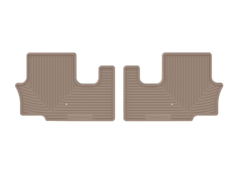 WT Rubber Mats - Rear - Tan