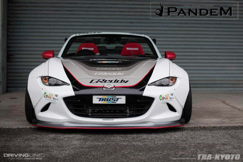 GReddy 2016+ Mazda Miata (ND) Rocket Bunny Full Wide-Body Aero Kit thumbnail 2