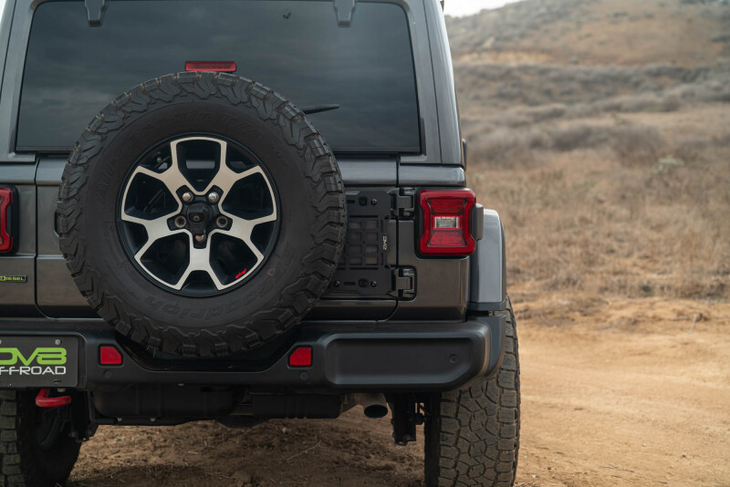 DV8 Offroad 2018-2025 Jeep Wrangler JL Tailgate Reinforcement Molle Panel thumbnail 4
