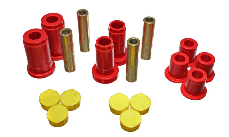 Energy Suspension 02-05 Dodge Ram 1500 2WD Red Front Control Arm Bushing Set thumbnail 3