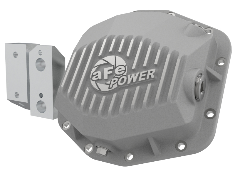 aFe Street Series Rear Differential Cover Raw w/Machined Fins 20+ Jeep Gladiator JT (Dana M220) thumbnail 2