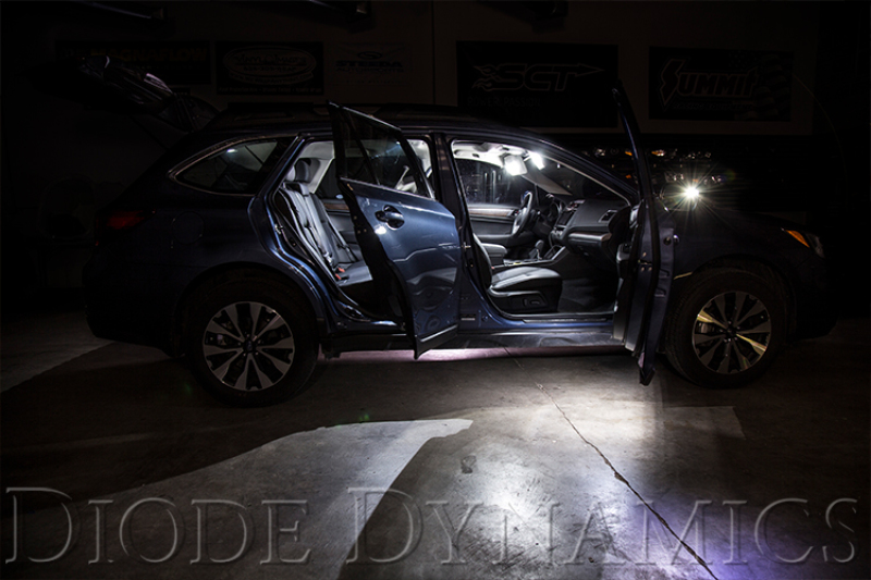 Diode Dynamics 15-19 Subaru Outback Interior LED Kit Cool White Stage 1 thumbnail 8