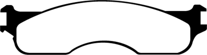 EBC 04 Dodge Ram SRT-10 8.3 Greenstuff Front Brake Pads thumbnail 6