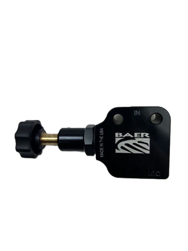 Baer Brakes General Fit Proportioning Valve w/ Adjustable Knob & Fittings thumbnail 5