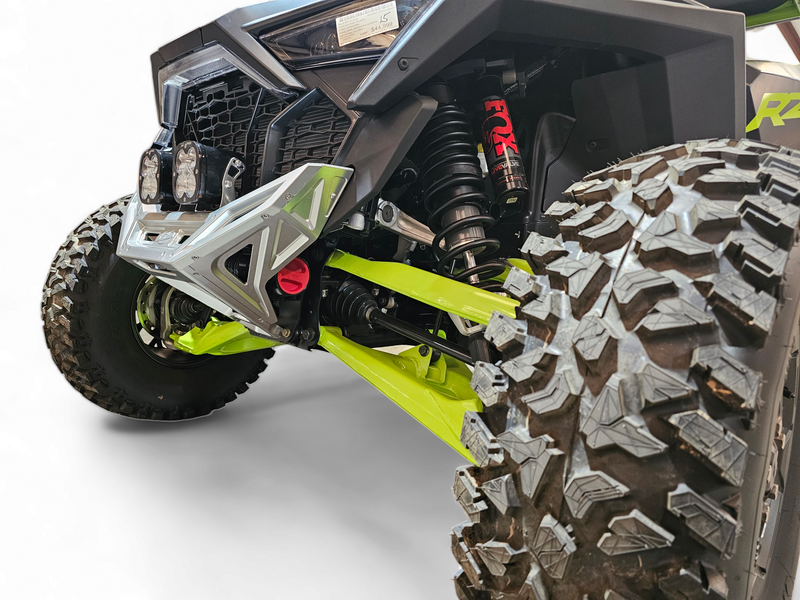 Elektric Offroad 2022-2025 Polaris Rzr Pro R/ Pro S/Turbo R Billet Front Winch Bumper Anodized Clear