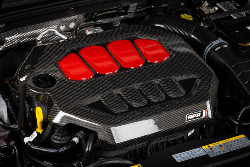 APR 22-26 Audi A3/A3 Quattro/S3/VW Golf R/GTI EA888.4 (8Y/MK8) 2.0T Twill Carbon Fiber Engine Cover thumbnail 2