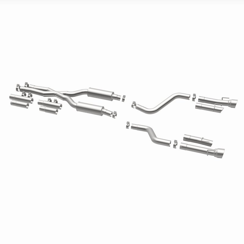 MagnaFlow 2017+ Dodge Charger 409 SS Polished 3in Quad Tips Cat-Back Exhaust thumbnail 7