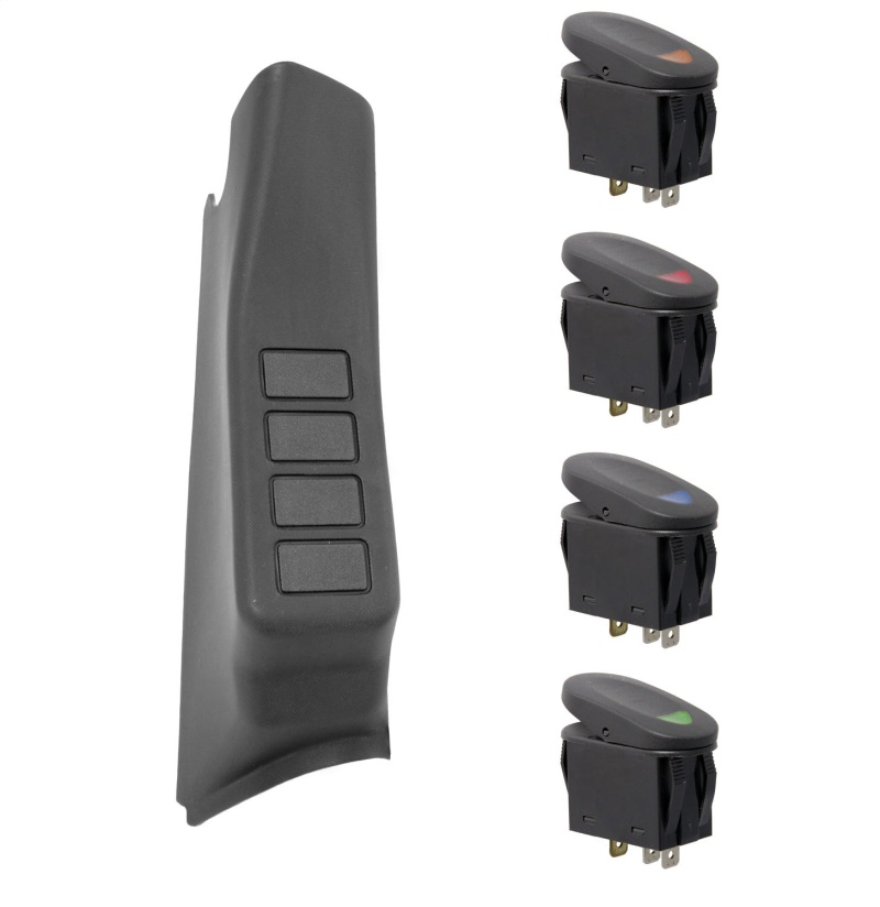 A Pillar Switch Pod Kit
SWITCHES/KNOBS-OMIX