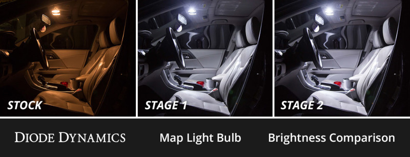 Diode Dynamics 16-22 Toyota Prius Interior LED Kit Cool White Stage 2 thumbnail 8