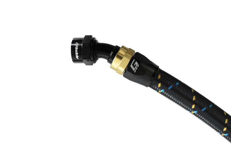 GReddy AN04 30 DEGREE HOSE END SWIVEL BLACK/GOLD ANODIZED thumbnail 8