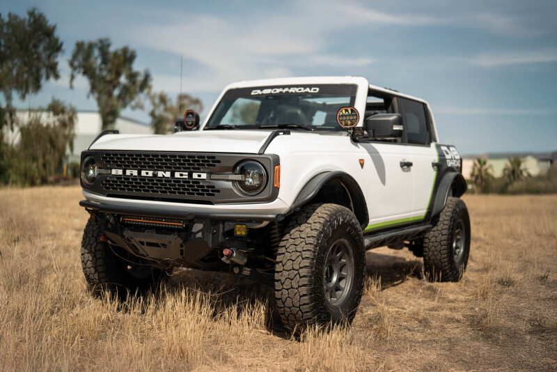 DV8 Offroad 2021-2025 Ford Bronco Black Headlights thumbnail 3