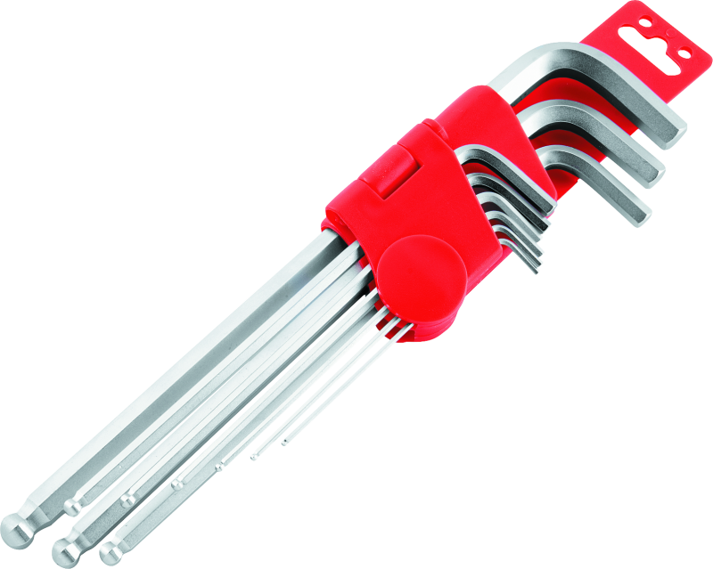 BikeMaster 9-pc Ball End Long Wrench Set - Metric thumbnail 2