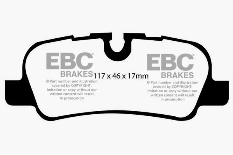 EBC S8 Brake Pad and Rotor Kit (1x ebcGD1494, 1x ebcED91542) thumbnail 7