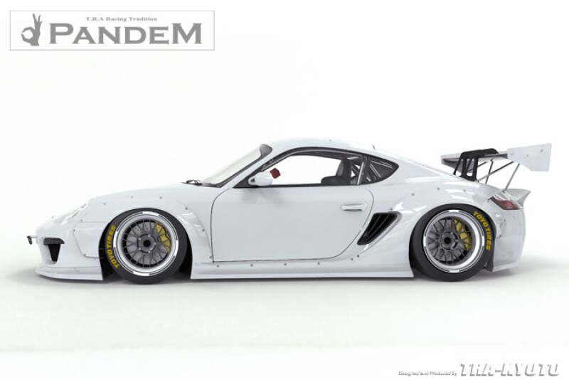 GReddy 05-08 Porsche Cayman (987.1) Rocket Bunny Full Wide-Body Aero Kit w/o Wing thumbnail 2