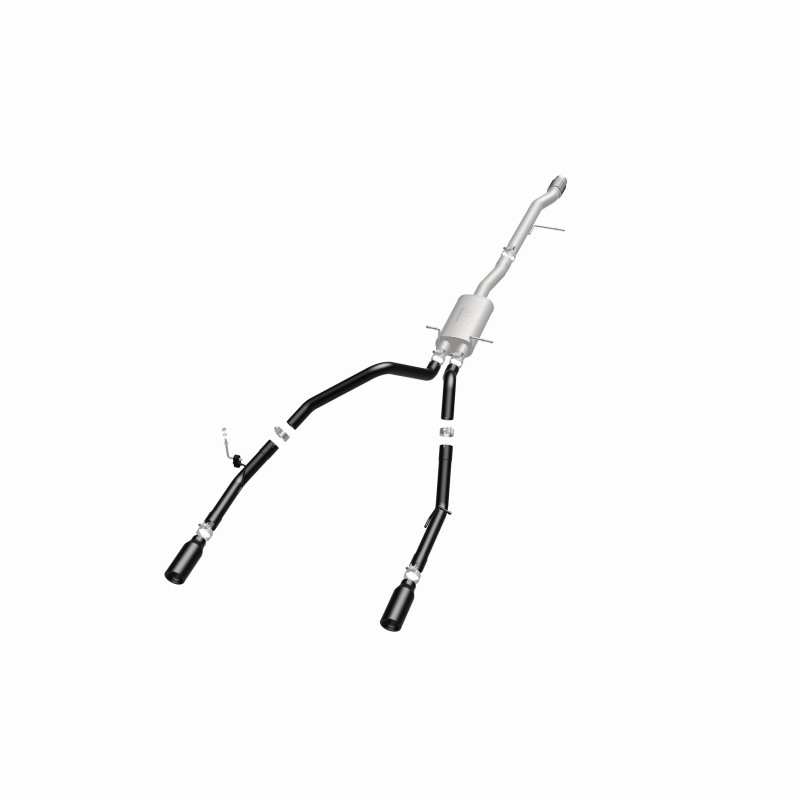 MagnaFlow SYS Cat-Back 4in Black Dual Split Rear Tips 14-15 Chevy Silverado/GMC Sierra 4.3L-5.3L thumbnail 7