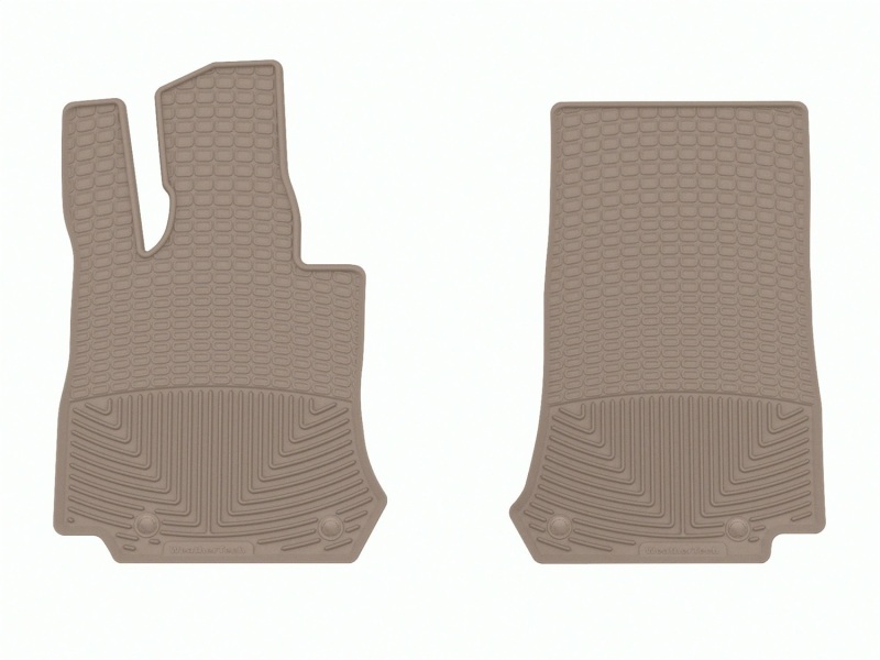 WT Rubber Mats - Front - Tan