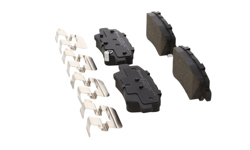 Brembo OE 2017 Hyundai Elantra/18-22 Ioniq/18-19 Sonata/16-17 Veloster Low-Met Brake Pad - Rear thumbnail 7