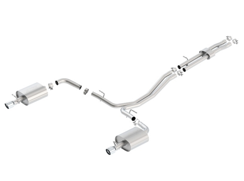 Borla 12-15 Ford Explorer 3.5L EcoBoost Dual Split Rear Ext SS S-Type CB Exhaust thumbnail 3