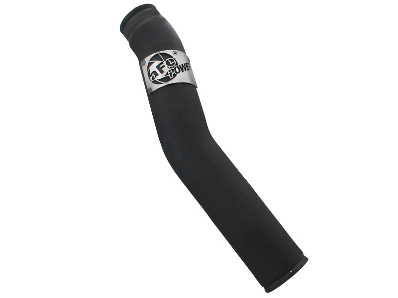 BladeRunner 3 IN Aluminum Hot Charge Pipe Black