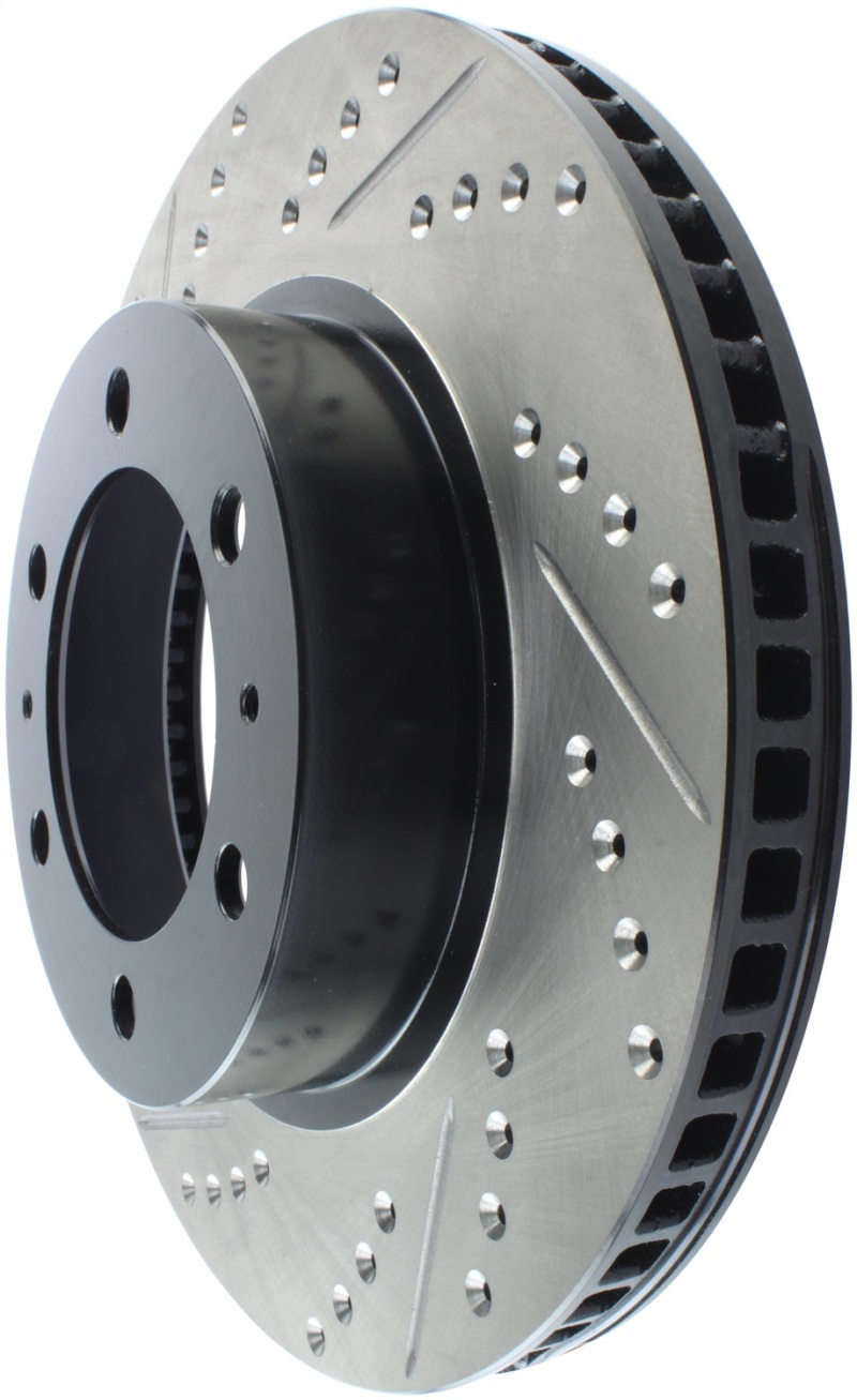 StopTech 07-08 Toyota FJ Cruiser / 05-08 Tacoma (6 lug) / 03-08 4 Runner (319mm disc) SportStop Slo thumbnail 7