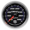 Autometer Cobalt 52mm 140-280 Deg F Full Sweep Electronic Oil Temp Gauge thumbnail 6