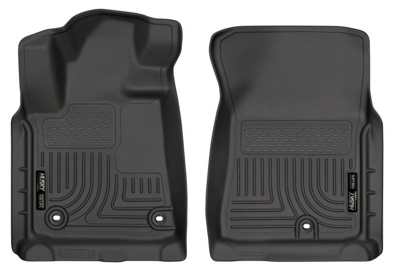Husky Liners 12-13 Toyota Tundra Weatherbeater Black Front Floor Liners thumbnail 5