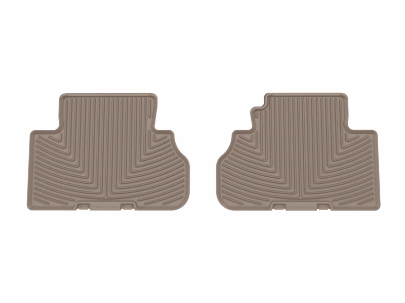 WT Rubber Mats - Rear - Tan