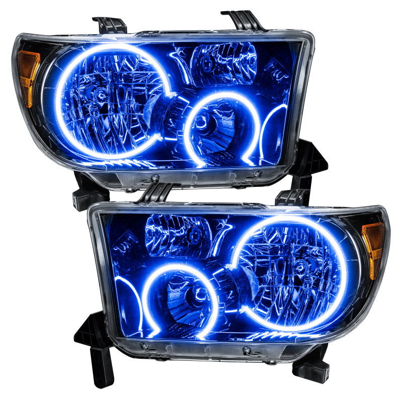Oracle 07-11 Toyota Tundra Pre-Assembled Headlights - Black Housing - w/ BC1 Controller thumbnail 7