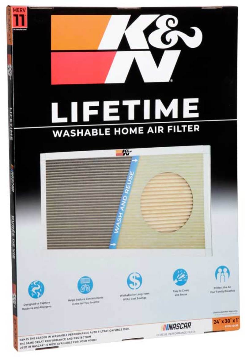 K&N HVAC Filter - 24 x 30 x 1 thumbnail 2