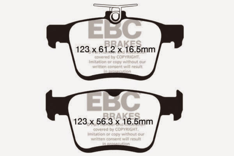 EBC S20 Brake Pad and Rotor Kit (1x ebcRK1977, 1x ebcUD1633, 1x ebcUD1761, 1x ebcRK7612) thumbnail 9