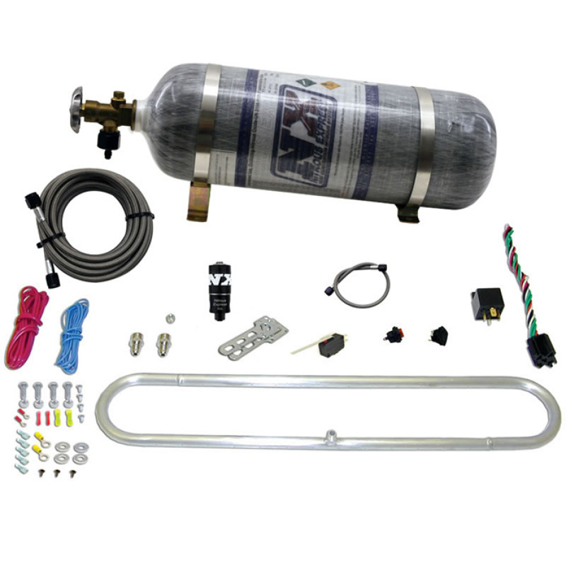 Nitrous Express N-Tercooler System for CO2 w/Composite Bottle (Remote Mount Solenoid) thumbnail 2