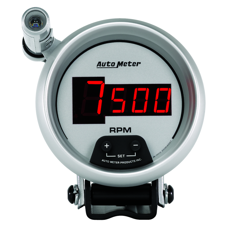 Autometer Ultra-Lite 3-3/4in 10000 RPM Digital Mini-Monster Tachometer thumbnail 3