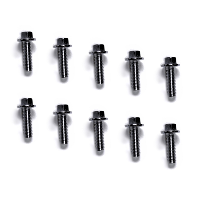 Kooks GM Gen V Stainless Header Bolt Kit Qty 10 - M8 - 1.25 x 25mm Bolts