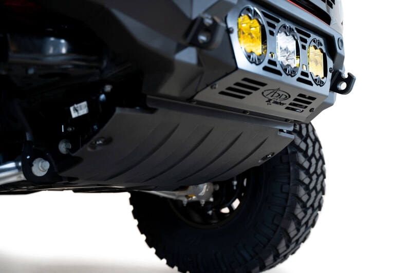 Addictive Desert Designs 21-22 Ford Bronco Bomber Front Bumper (w/ 3 Baja Designs LP4 Mounts) thumbnail 6