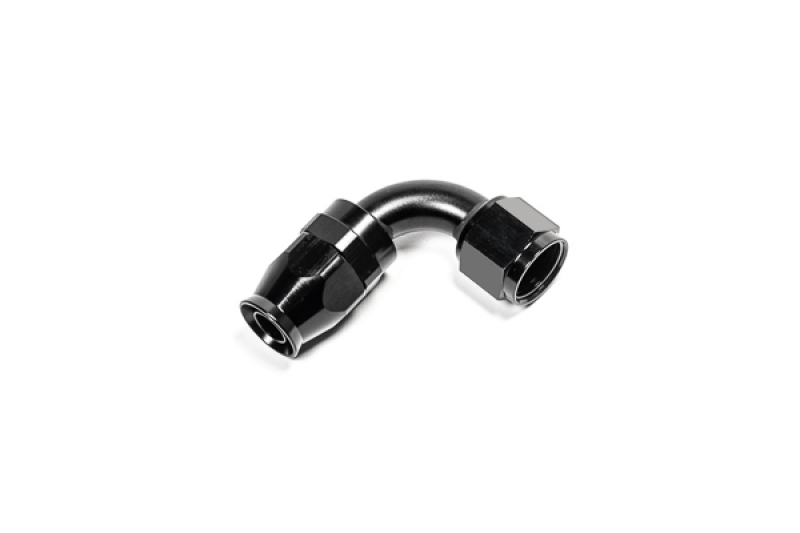 Radium Engineering 10AN Hose End 90 Degree PTFE - BLACK