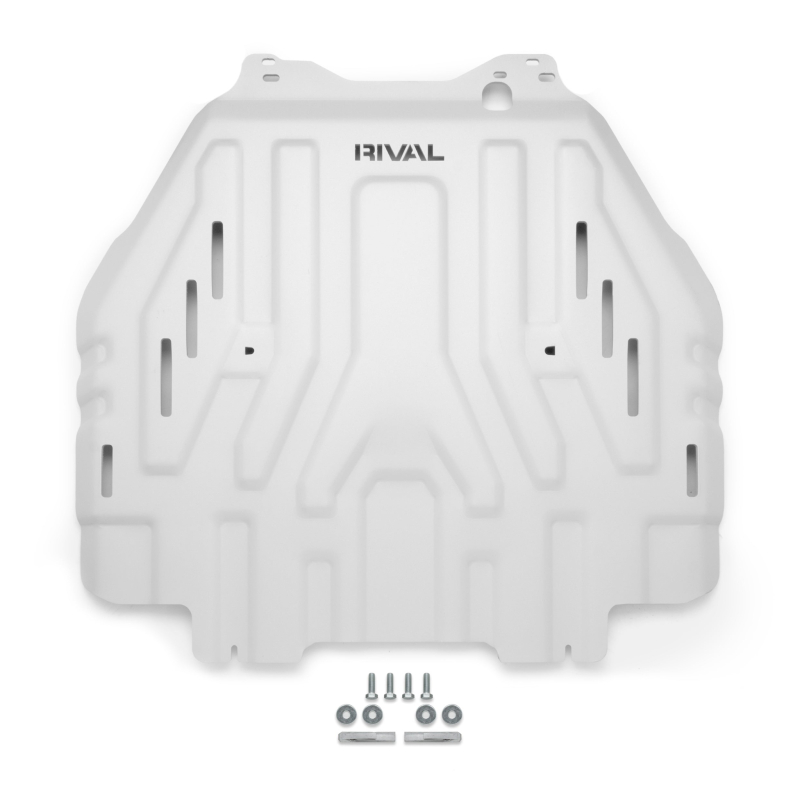 Rival 24-26 Toyota Tacoma i-Force Max Hybrid Aluminum Transmission Catalytic Converter Skid Plate