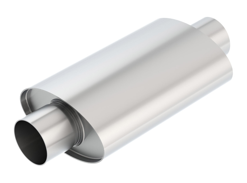 Borla XR-1 Multi-Core 3in Ctr-Ctr Oval 12in x 4.25in x 7.88in Rotary Engine Equipped Racing Muffler thumbnail 2