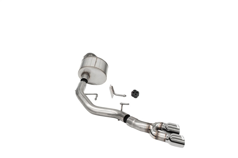 Corsa 2021-2025 Ford F-150 Regular Cab/6.5in Bed 5.0L V8 Xtreme Cat-Back Front of Tire Exit-Polished thumbnail 2