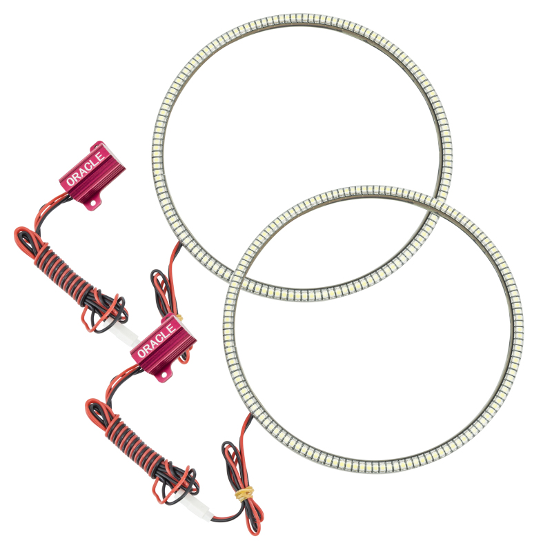 Oracle Jeep Wrangler JL/Gladiator JT LED Surface Mount Headlight Halo Kit - White