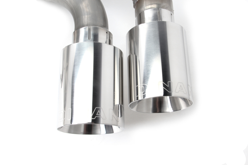 Dinan 18-23 BMW M550i (G30) Free Flow Axleback Exhaust System - Polished Tips thumbnail 3