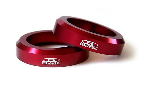 BLOX Racing Honda S2000 Engine Mount Ring Kit Red