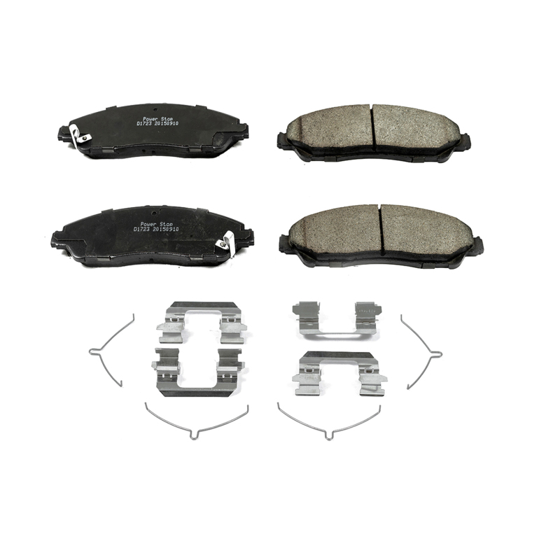 Power Stop 2021 Honda Pilot Front Z17 Evo Ceramic Brake Pads w/Hardware thumbnail 2