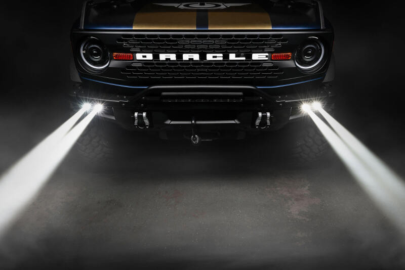 Oracle Lighting 21-24 Ford Bronco Off Road Laser and LED Fog Light Kit for Steel Bumper thumbnail 2