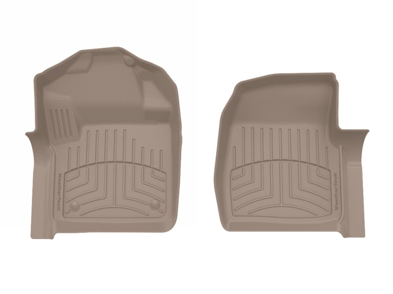 WT 3D FloorMat - Front - Tan