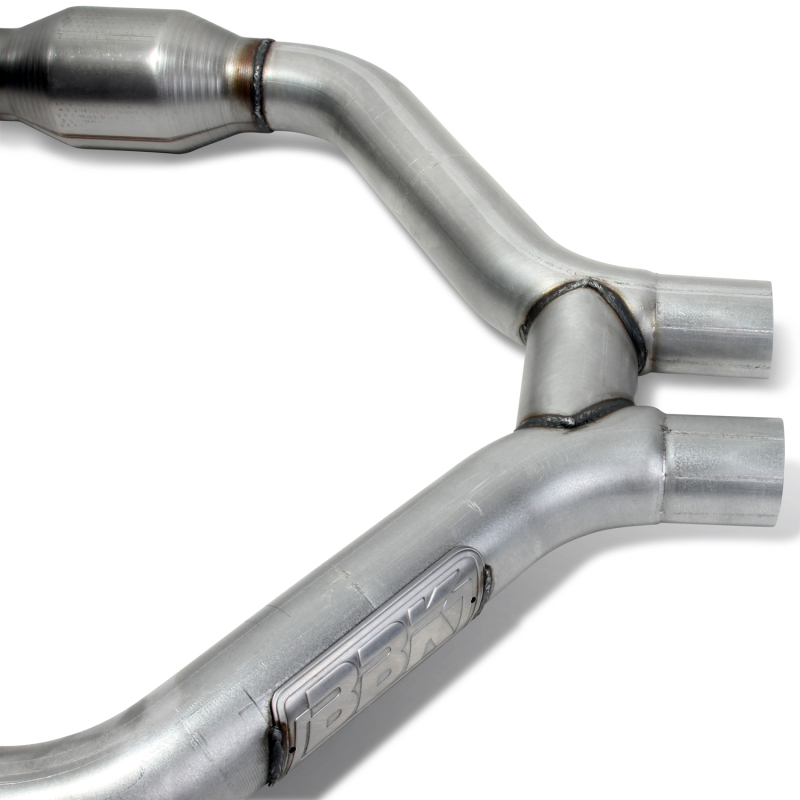 BBK 2015-16 Mustang V6 Short Mid H Pipe With Converters (To Be Used With 1642 Series Headers) thumbnail 9