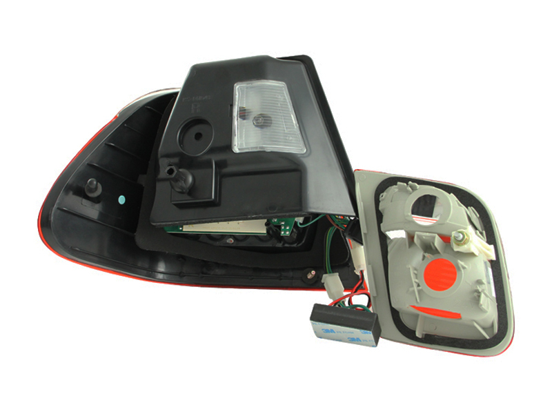 ANZO 2002-2005 4DR BMW 3 Series E46 LED Taillights Red/Smoke thumbnail 7