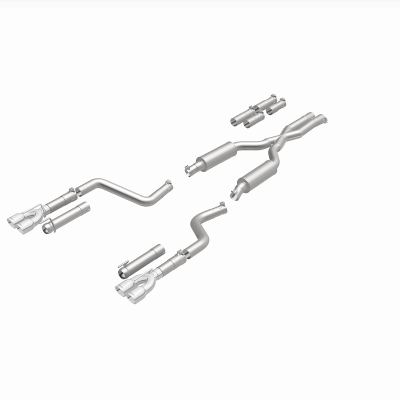 MagnaFlow 2017+ Dodge Challenger 409 SS Polished 3in Quad Tips Cat-Back Exhaust thumbnail 7