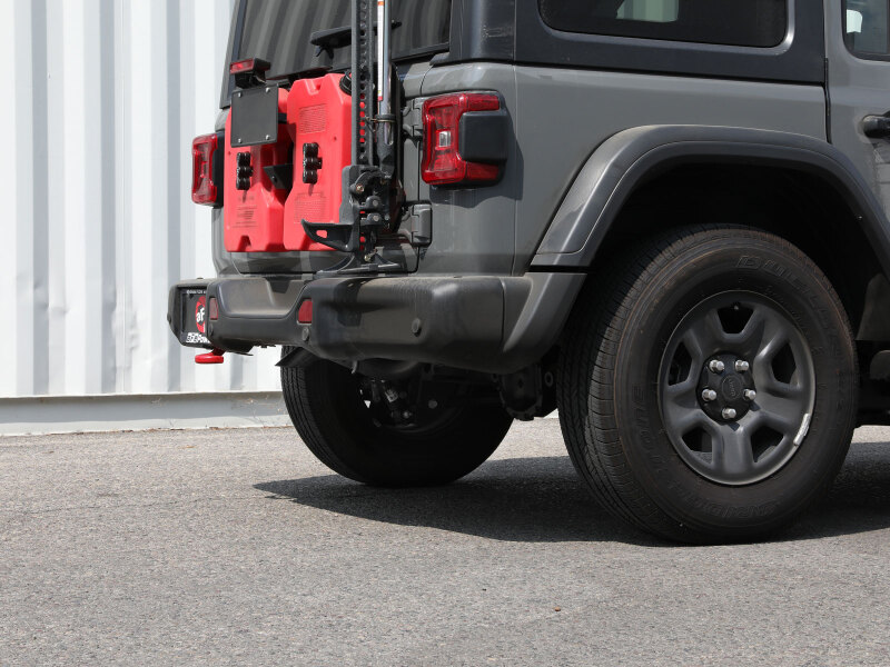 aFe MACH Force-Xp Axle-Back Exhaust System w/No Tip 18-20 Jeep Wrangler L4-2.0T / V6-3.6L thumbnail 9