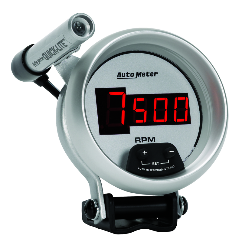 Autometer Ultra-Lite 3-3/4in 10000 RPM Digital Mini-Monster Tachometer thumbnail 5