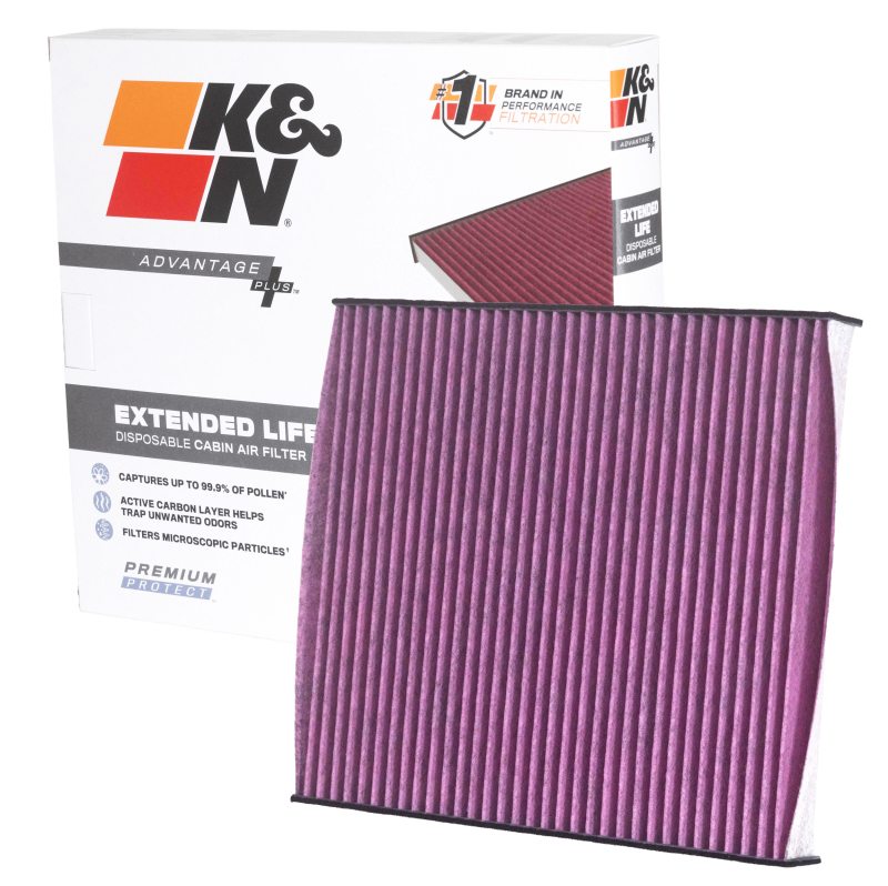 K&N Disposable Cabin Air Filter Advantage Plus 13-26 Lexus IS350 thumbnail 2